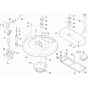 Burner Cover Assembly for Karcher HDS 1000 BE Pressure Washer