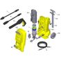 Complete Assembly for Karcher K 3 Classic Pressure Washer
