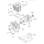 Cylinder & Crankcase for KBL27BC