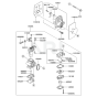Carburettor for KBL35B