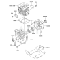 Cylinder / Crankcase for KCL525A