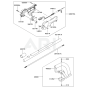 Pipe, Handle & Guard for KCS525AC