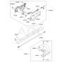 Pipe, Handle & Guard for KCS600A