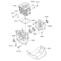 Cylinder / Crankcase for KCS600A