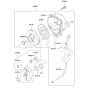 Starter for Kawasaki KEL26A
