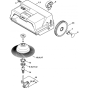 Side Broom Assembly for Stihl KG 550