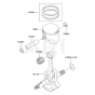 Piston/Crankshaft for KGT26AC
