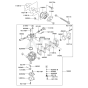 Carburettor for Kawasaki KGT27A