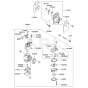 Carburettor for Kawasaki KGT27C
