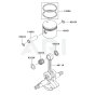 Piston & Crankshaft for KGT35B