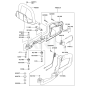 Kawasaki KHD600A Handle