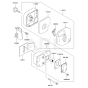 Air Filter & Muffler for KHD600B