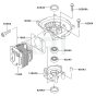 Cylinder/Crankcase for KHD600B
