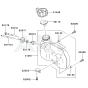 Fuel Tank & Valve for KHD600B