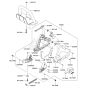 Pipe, Handle & Guard for KHDS750A