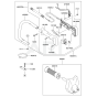 Kawasaki KHS1100A Handle