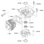 Cylinder/Crankcase for KHS1100B