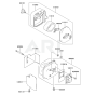 Air Filter & Muffler for KHS750BC