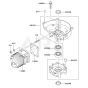 Cylinder/Crankcase for KHS750BC