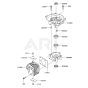 Cylinder/Crankcase for KHSS750A