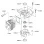 Cylinder / Crankcase for KHT600D