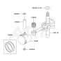 Piston & Crankshaft for KHT600S