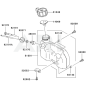 Fuel Tank & Valve for KHT600S