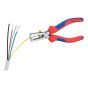 End Wire Insulation Stripping Pliers Multi Component Grip 160mm by Knipex - 11 02 160 SB