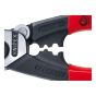 Wire Rope / Bowden Cable Cutter PVC Grip 190mm by Knipex - 95 61 190 SB