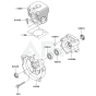 Cylinder & Crankcase for KRB300A