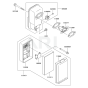 Air Filter/Muffler for KRB400B