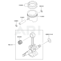 Piston/Crankshaft for KRB450BC