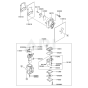 Carburettor for Kawasaki Blower