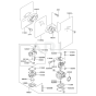 Carburettor for KRB700B