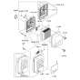 Air Filter & Muffler for KRB750A