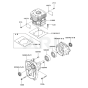 Cylinder/Crankcase for KRB750A