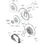 Kawasaki KRB750A Blower Housing