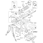 Frame/Coupling for KRB750B
