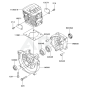 Cylinder/Crankcase for KRH300A
