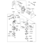 Carburettor for Kawasaki Blower