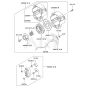 Starter for Kawasaki KTF27A