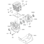 Cylinder/Crankcase for KTF27AC