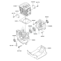 Cylinder/Crankcase for KTF27B