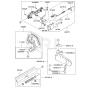 Pipe, Handle & Guard for KTR27A