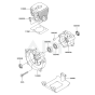 Cylinder/Crankcase for KTR27A