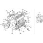 Crankcase Assembly for Kubota D1105-E2B Engine