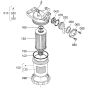Fuel Filter Assembly for Kubota V1505-E4B Engine