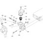 Water Flange Assembly for Kubota V1505-E4B Engine