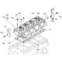 Cylinder Head Assembly for Kubota V1505-E4B Engine
