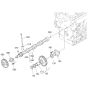 Camshaft Assembly for Kubota V1505-E4B Engine